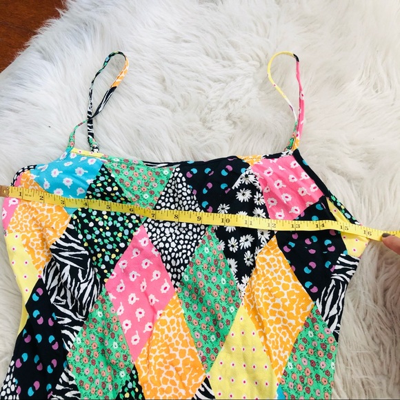 🔥Sales - RIXO for Target Patchwork Floral Slip Dress - Size XS - Picture 5 of 11